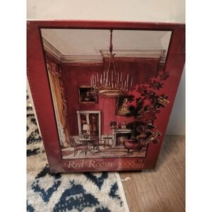 The White House Puzzle The Red Room by James Steinmeyer 2021 1000 Pieces Sealed